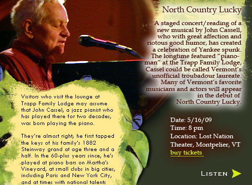 John Cassel at the Trapp Family Lodge
